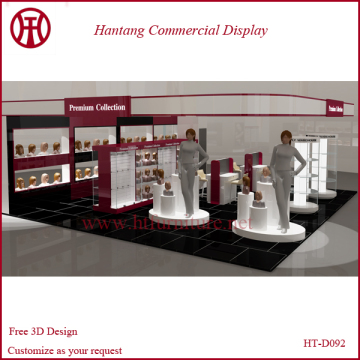 Hot selling retail mall lingerie shop design