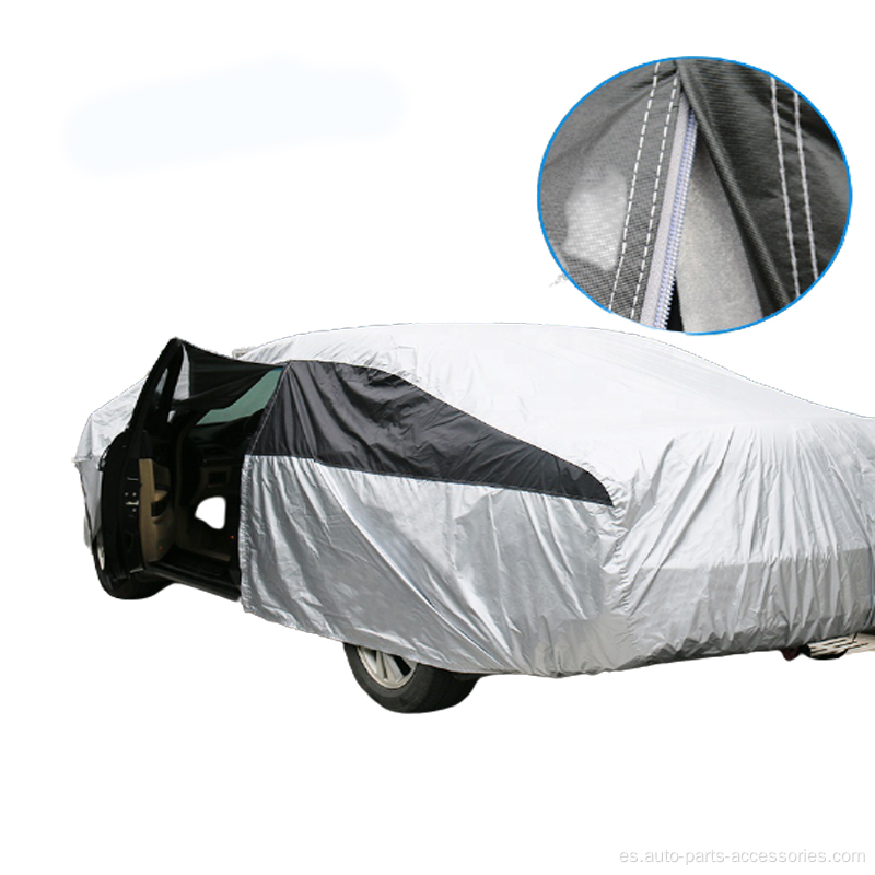 SUV a prueba de rayos UV engrosar la cubierta del automóvil de tafetán de poliéster