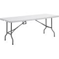 6&8-Foot Rectangular Plastic Folding Table