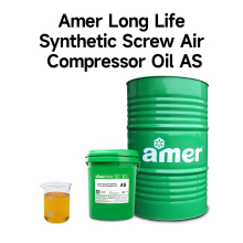 Amer Long life synthetic screw air compressor oil AS
