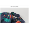 Fashion Print Fleece Coat