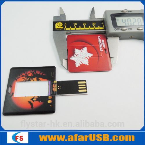 Credit card pendrive, 8GB Mini Card USB, Custom USB Stick Business Card