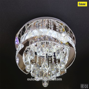 surface mounted led crystal ceiling light, round ceiling light, led crystal light