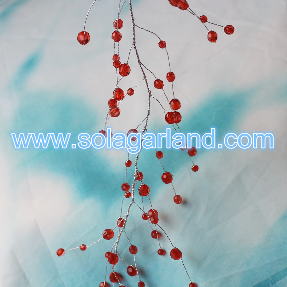 Crystal Beaded Garland Branch