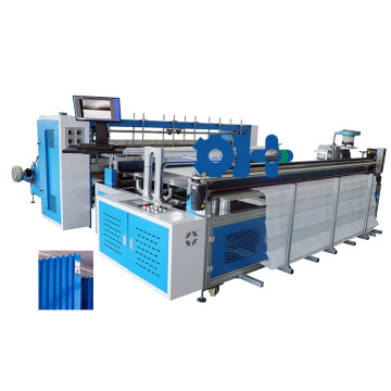 Auto Eyelet and Cutting Curtain Folding Machine
