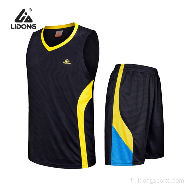 Nouveau style de logo Design Sportswear Adults Basketball Wear