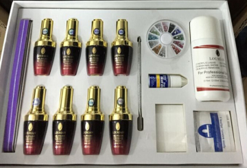 Full kit! professional uv gel set with uv lamp, factory price gel kit