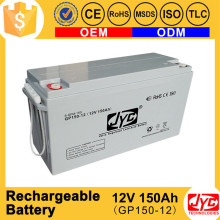 longest life service 150ah rechargeable 12v dc battery pack