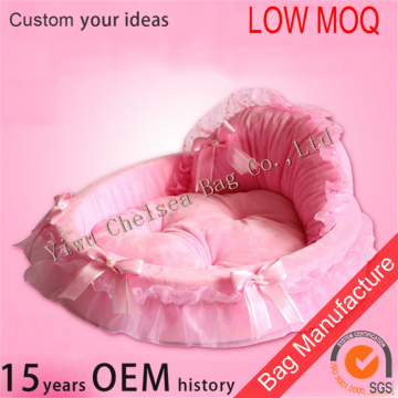 2016 Popular lace pet beds dream princess bed available in four seasons