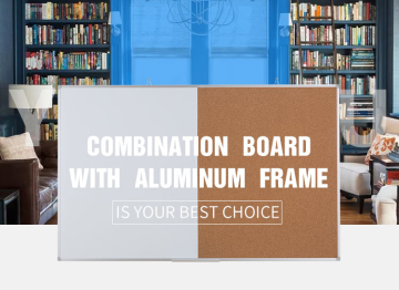 school office magnetic combination whiteboard bulletin board