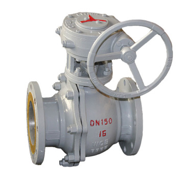 china wcb worm gear operated ball valve