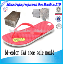 EVA shoe sole & PVC strap shoe mould, Lovely Eva+PVC Slipper moulds mold die, Unisex Double Color Eva Pvc shoe moulds