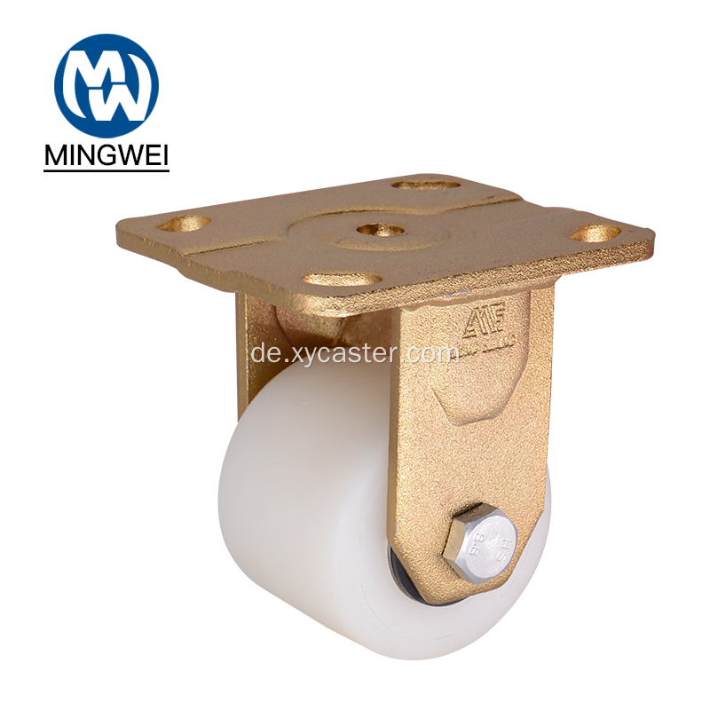 Low -Gravitation Caster Wheel Nylon 3 Zoll Fixed