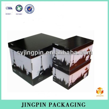 corrugated foldable printing packaging box