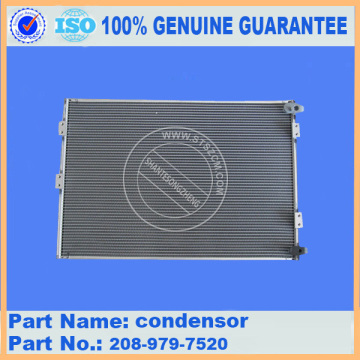 PC400-7 Condenser Ass&#39;y 208-979-7520 Partes de repuesto de excavadores