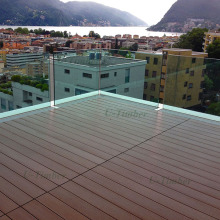 Low maintenance WPC pool decking