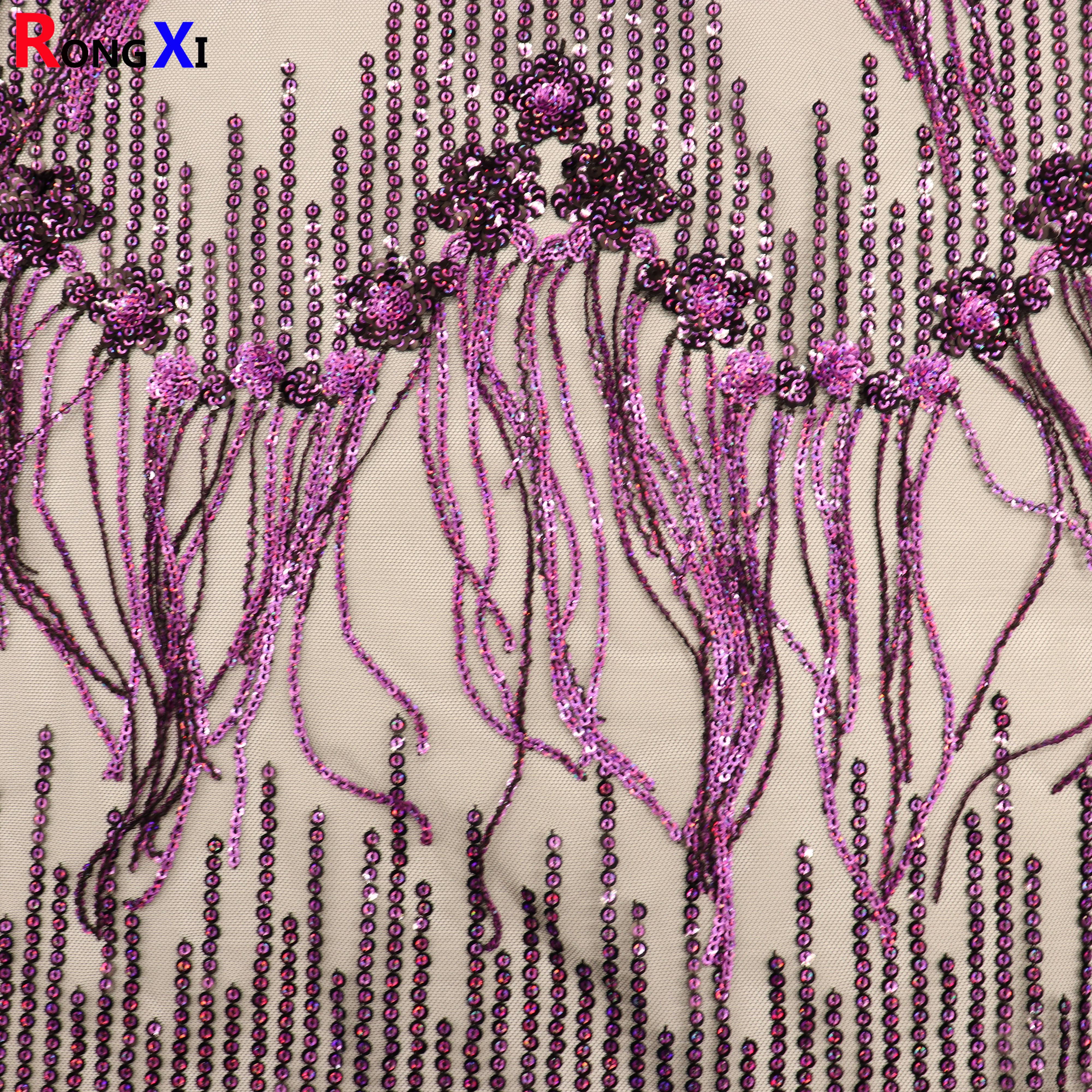 RXF1838 New Design Sequin Material With High Quality