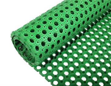 playground hollow rubber grass mats