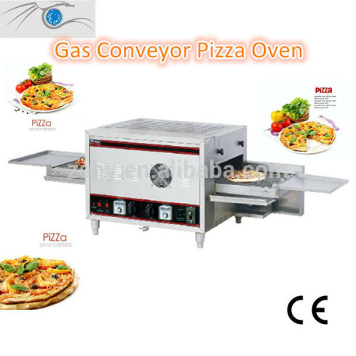 Stainless Steel gas conveyor pizza oven