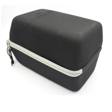 Portable head massager helmet case with logo