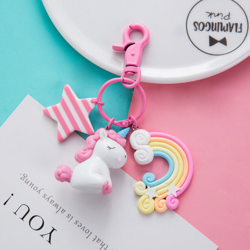 Unicorn Rainbow Keychain Wholesale Online