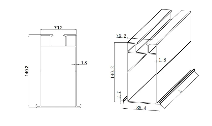 Solar Carport Steel Structure Solar Ground Mounting System Bracket Rail for Car Parking System