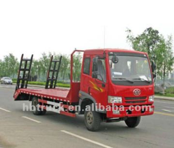 10T FAW flatbed tow truck