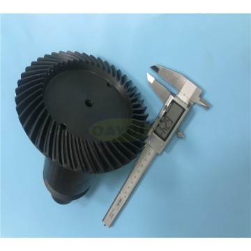 Precision helical gear shaft & gear shaft manufacturing