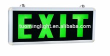 Aluminium+Glass Safety Emergency LED Lighting Exit Symbols