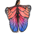 Butterfly Wings Chusta Fairy Miękka tkanina dla kobiet Party Nimfy kostium akcesoria