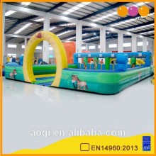 Best seller giant inflatable pony hop race game for sale