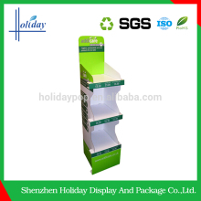 Wholesales selling goods cardboard display stand floor stand