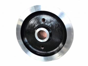 Steel overhead crane wheels factory