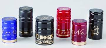 aluminum cap with PE liner