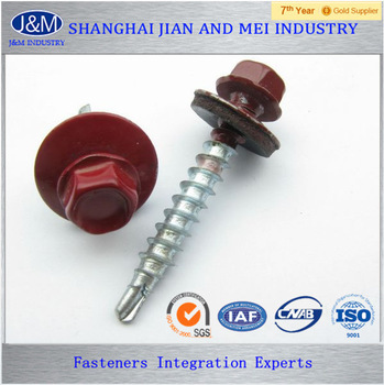 hex flange head self-drilling screws