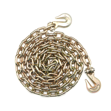 Cargo Transport Chain with Hooks for Lifting