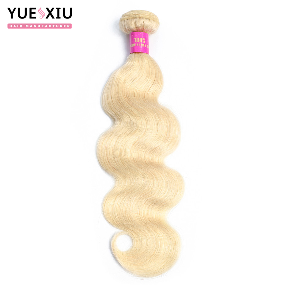 Unprocessed Wholesale Virgin Hair Vendors Body Weave 613 Blonde Virgin Human Hair Bundles With Closure