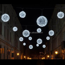 Commercial Christmas Light Spheres for Shopping Centers