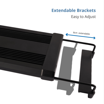 telescopic bracket lights led aquarium planted lamps