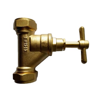 Brass Forged Compression End Stop Valve for UK Market