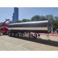 East 45000 litros alumínio tanque tanque semi trailer