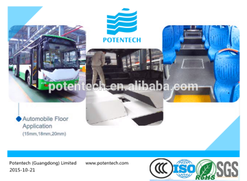 commercial bus used pvc flooring