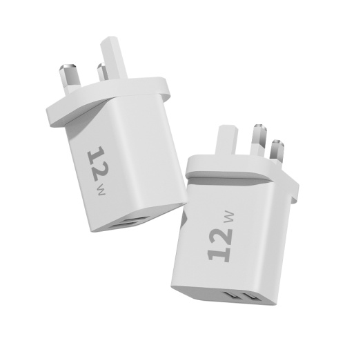 5V 3.1A 2.4A Adaptador móvel 12W Carregador de parede