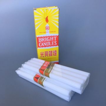 Long Burning Stick Utility White Candle