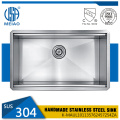 Handmade Single Bowl Stainless Steel Undermount Kitchen Sink