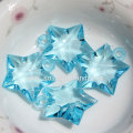 Clear Mixed Colors Loose Acrylic Plastic Star Beads Pendants