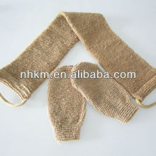 Wholesales - Natural Hemp Bath Glove Set