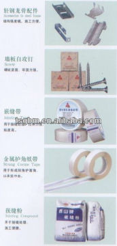 Taishan SCREW JOINT COMPOUND JOINT TAPE FIBRE GLASS MESH Gypsum Board