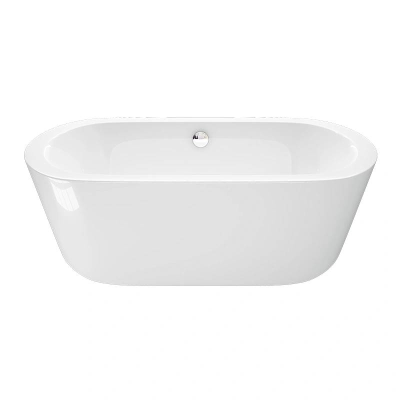 High Grade Luxury Acrylic Oval Modern Freestanding Bathtub