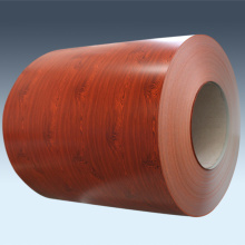 Wooden colour steel coil